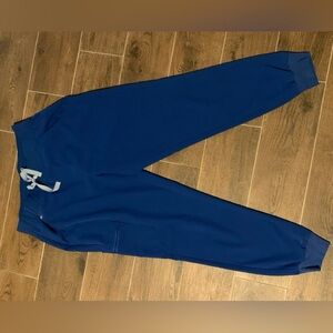 Figs joggers scrub bottoms - royal blue